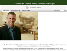 Tablet Screenshot of forensic-doc.com